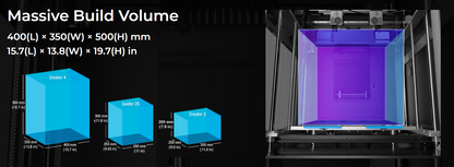 FlashForge Creator 4 Interchangeable Independent Dual Extruder 3D Printer